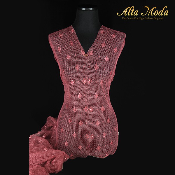

Alta Moda Brokat Perancis Spider Diamond Scarlet Red