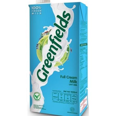 

(BISA COD) Susu UHT Full Cream GREENFIELDS 12PCS X 1LITER BERGARANSI Kode 1071