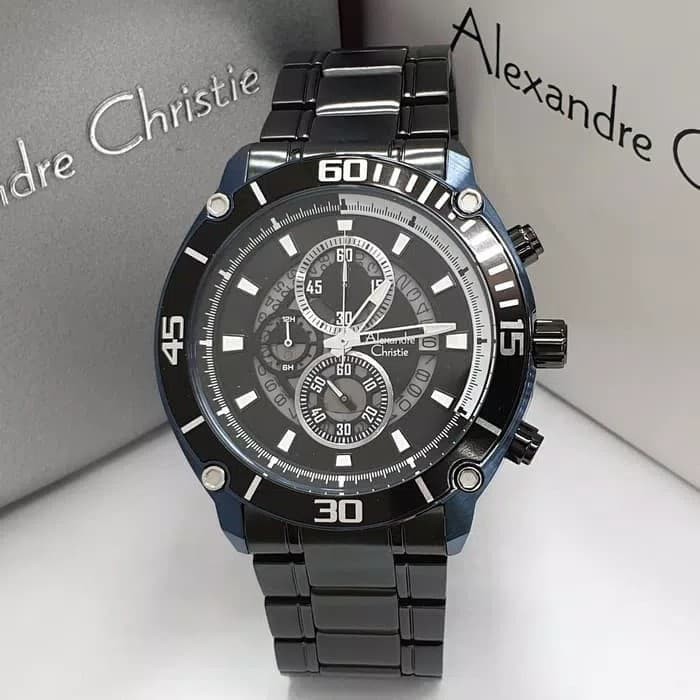 ORIGINAL Jam Tangan Pria Alexandre Christie AC 6494 / AC6494 Garansi 1 Tahun