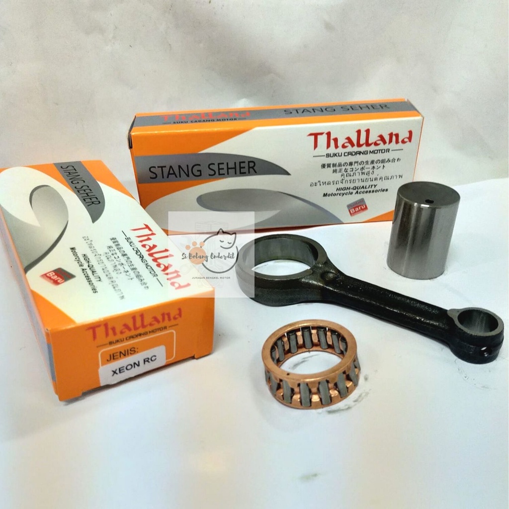 STANG SEHER XEON RC STANG PISTON CONROD KIT XEON LAMA/XEON RC/XEON GT 125 (33S/44D) THALLAND