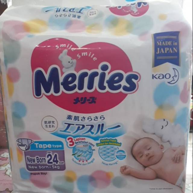 Pempes  merries newborn isi 24