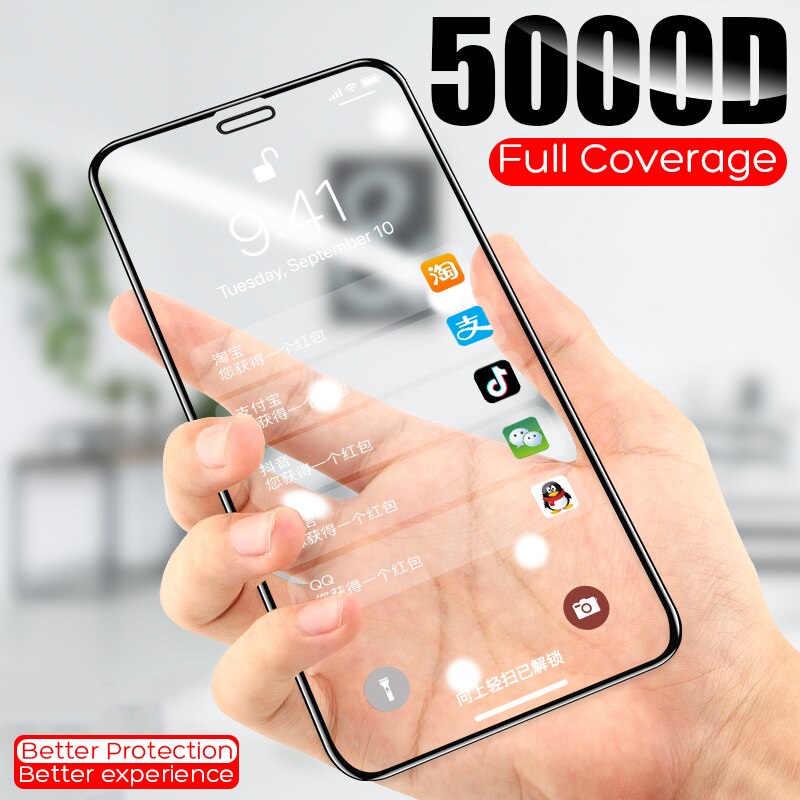 Pelindung Layar Tempered glass Untuk iPhone 6 6s 7 8 plus XR X XS max 11 12 pro max se 2020