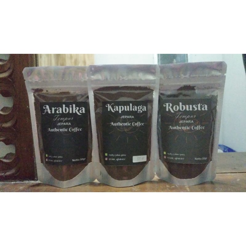 

Kopi Tempur khas Jepara 50gram (KOPI ASLI KHAS DESA TEMPUR JEPARA)