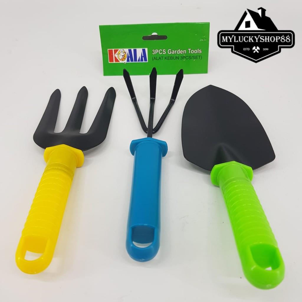 Garden Tool Set 3 Pcs Alat Berkebun Kebun Taman Pacul Garut Sekop 3Pcs