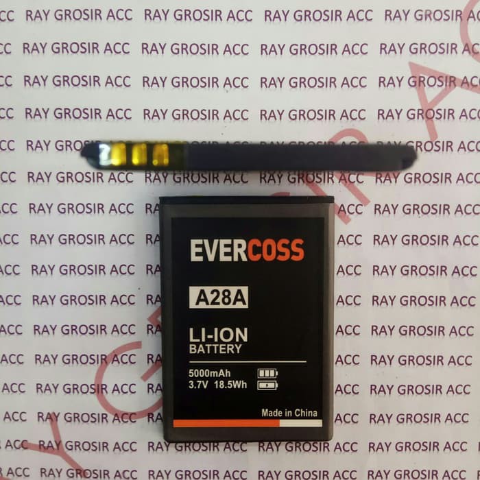 Baterai Original Double Power Evercoss A28A , A28