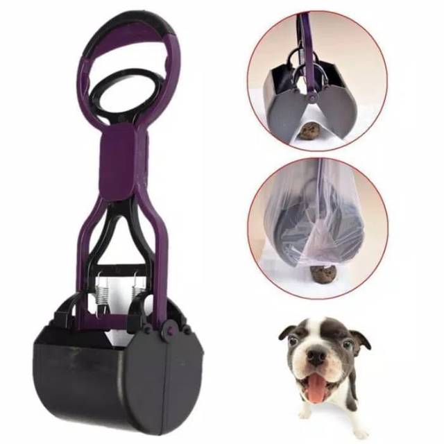 Pet Scoop &quot;SCOOP POOP CLEANER 28cm&quot; Alat Angkat Kotoran Hewan