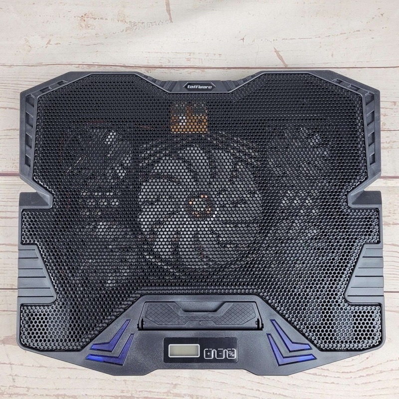 Taffware FAN Cooling Pad Laptop 5 Kipas - K5 - Black/Blue