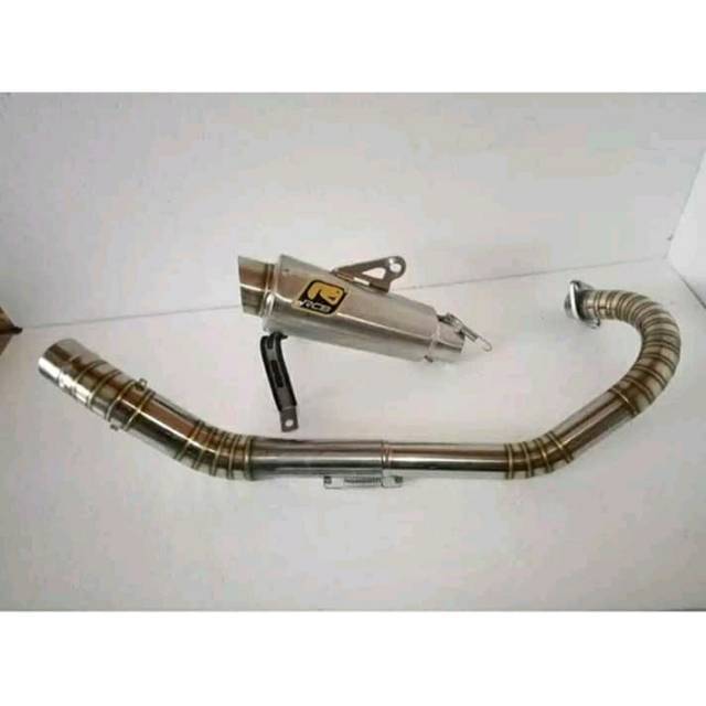 Knalpot RCB Fulsystem Satria f sonic CBR vixion Tiger CB Scorpio z