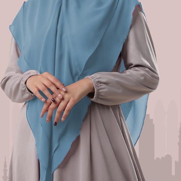 Jilbab Syari Khimar Dhea Ori Daradiora Sayra-WARDAH