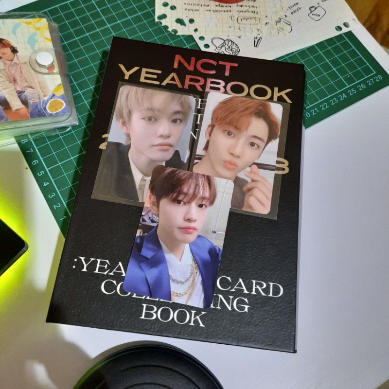 (BOOKED) chenle tihol tds, yearbook collection book, jaemin fortune tds pc photocard