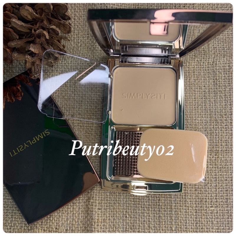 Simplysiti 2 Way Cake//bedak padat spf 30(Light beigie)