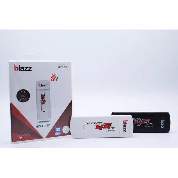 MODEM USB 4G TELKOMSEL BLAZZ RX300 MINI SUPPORT ROUTER TP-Link UNLOCK ALL GSM MURAH hotspot