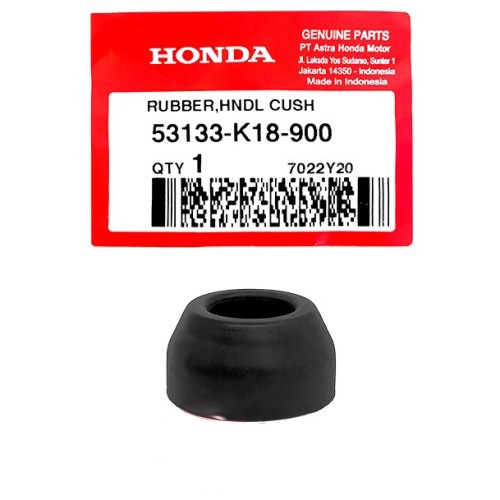 HONDA ORI AHM KARET DUDUKAN STANG RUBBER HANDLE CUSHION NEW MEGAPRO VERZA CB 150R 55133-K18-900