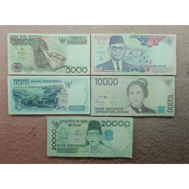 UANG KUNO INDONESIA PAKET HEMAT