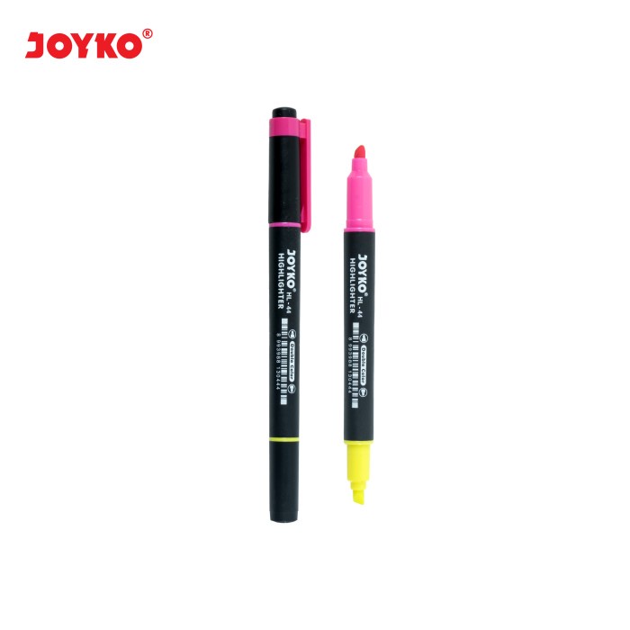 

Joyko Highlighter Double Color Penanda Berwarna 2 Tip Warna - HL-44
