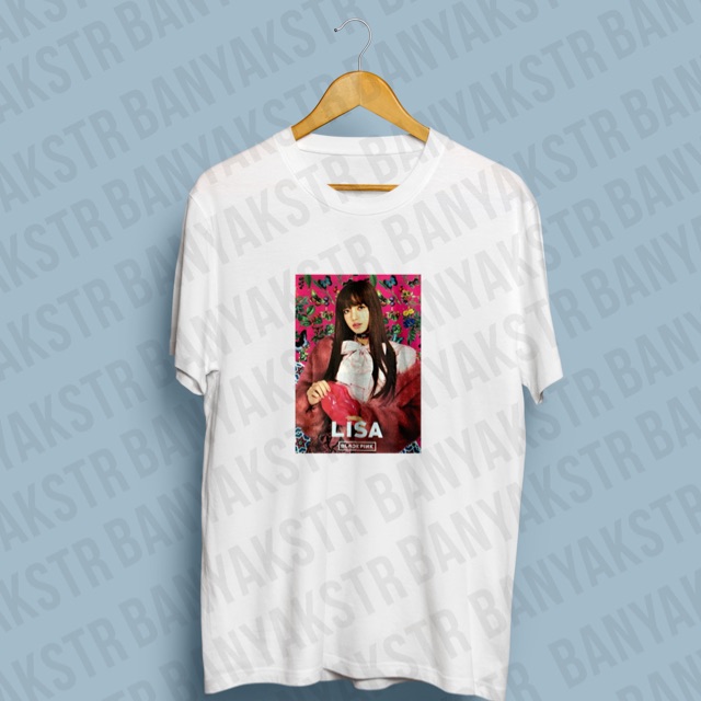 KAOS LISA BLACKPINK / TSHIRT LISA BLACKPINK / KAOS BLACKPINK LISA