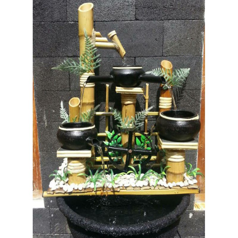 Kincir Bambu hiasan rumah || seni bambu || dekorasi rumah || natural