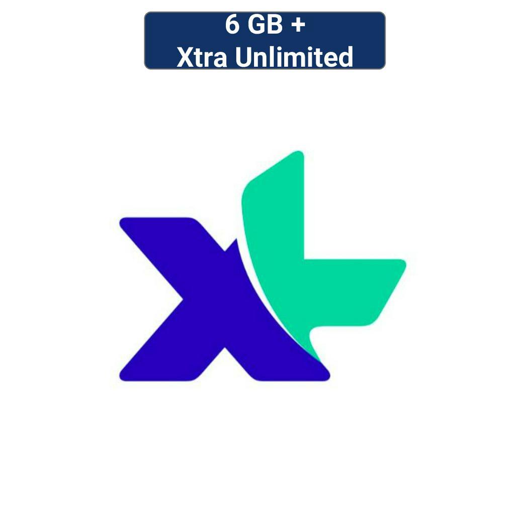 Kartu Perdana XL Xtra Combo Lite Kuota Hingga 6GB + Xtra Unlimited Turbo IG FB WA Line Gojek