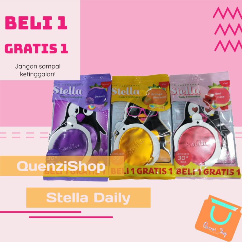 PARFUM MOBIL GANTUNG STELLA DAILY FRESHNESS - PENGHARUM RUANGAN