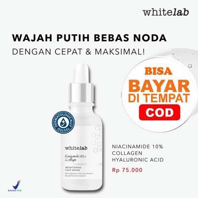 [FREE GIFT] WHITELAB ACNE CALMING SERUM &amp; BRIGHTENING FACE SERUM 20 ML