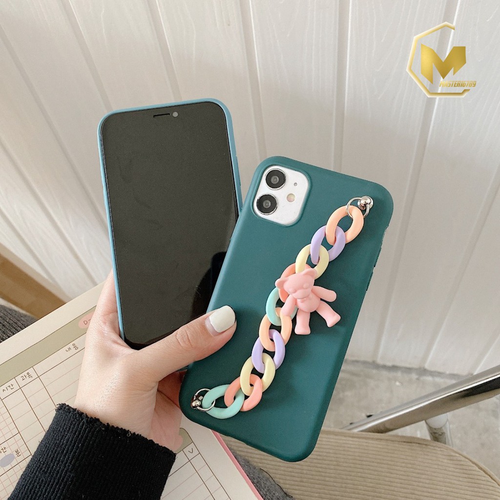 CASE SOFTCASE CANDY GELANG RANTAI IPHONE X XS XR XS MAX MA325