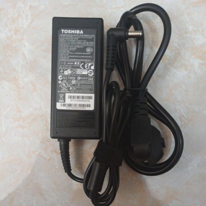 Jual Charger toshiba original 19v3,42A c640,L640,L730,L745,C800,C840