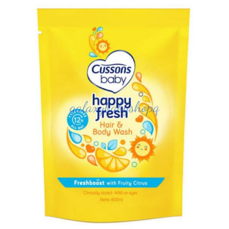 Cussons hair and body happy fresh 400ml