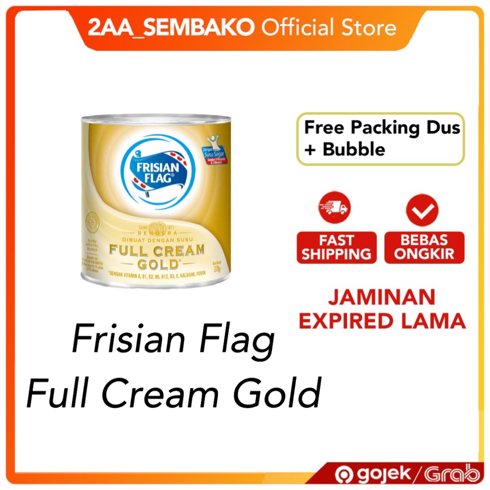 

Susu Kental Manis Frisian Flag Bendera Full Cream Gold Kaleng 1 Pcs
