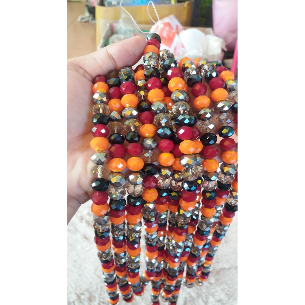 

Discount Manik Manik Kristal Bakpao Warna-Warni 8Mm (1 Renteng ) (Das) Dijamin Ori