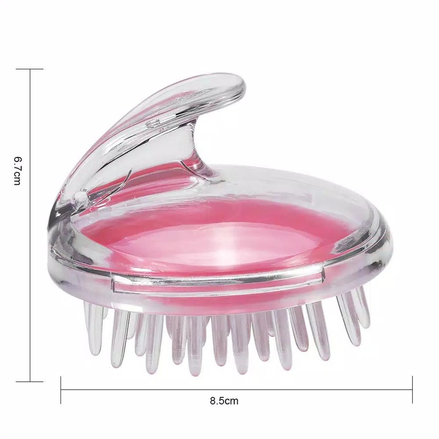 SK75 - Sisir Kepala Keramas Silikon Premium Silicone Massager-Sisir Keramas Anti Ketombe Kutu