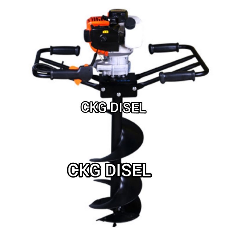 Mesin Bor Tanah Auger Power Drill Firman FPD 52 FPD52 Drill Bit 4 inch