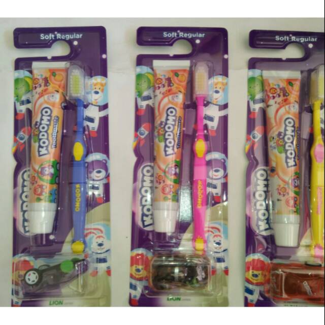 Sikat Gigi anak dan Pasta Kodomo set