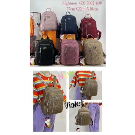 Tas Ransel _ Sigmon || Import || Wanita
