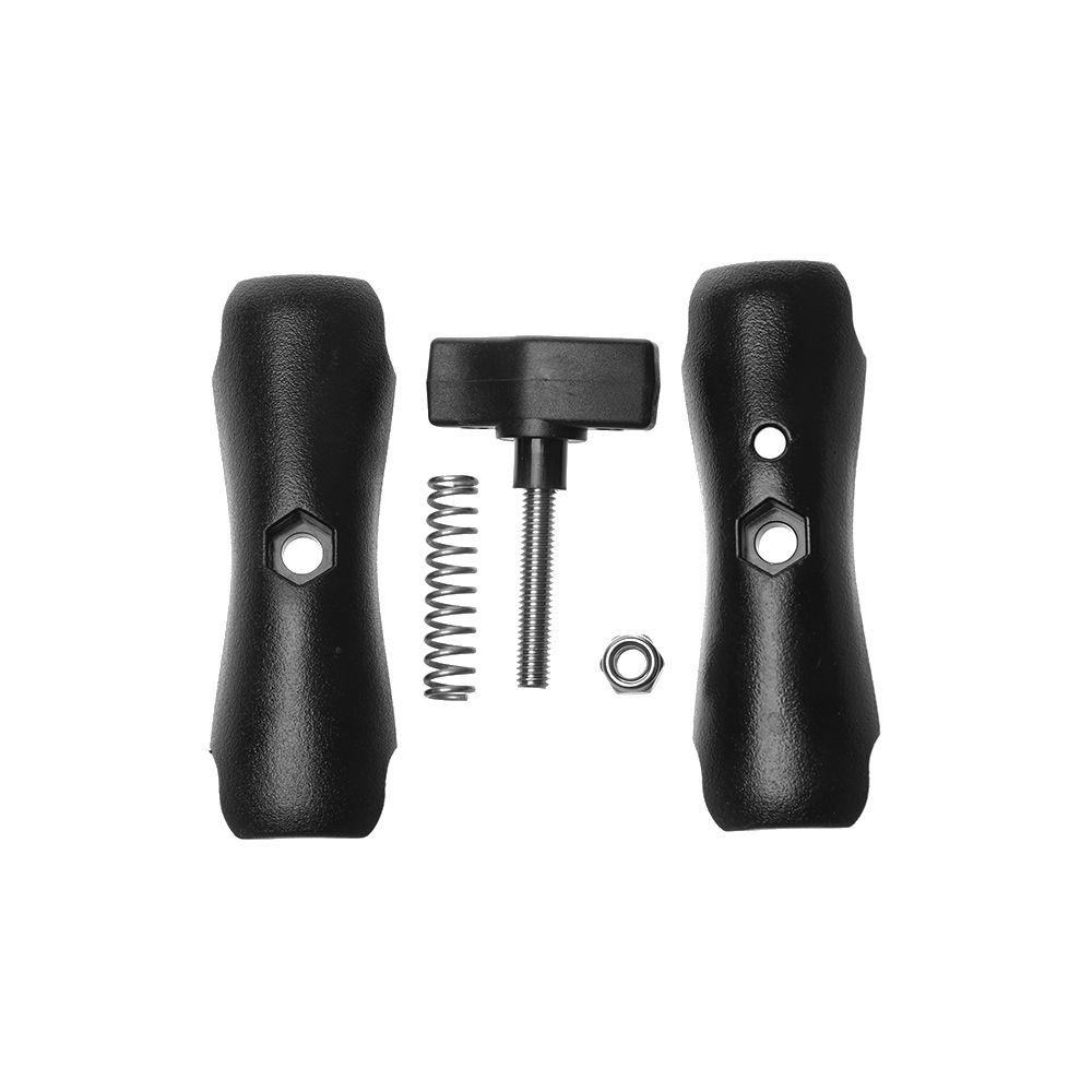 Suyo 65mm Atau 95mm Double Socket Arm Tahan Lama Sepeda Motor Action Camera Aksesoris Phone Holder