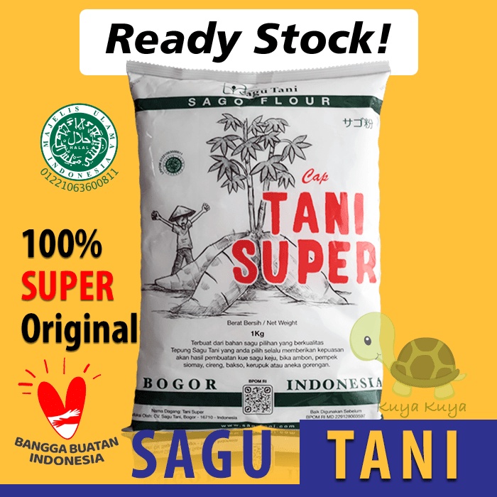

Tepung Sagu Tani SUPER 1Kg