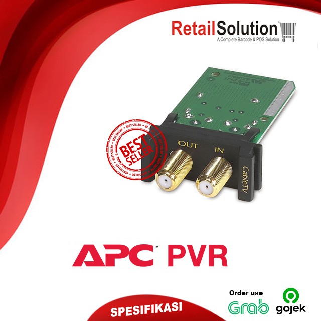 Anti Petir TV - APC PVR Coax Surge Module