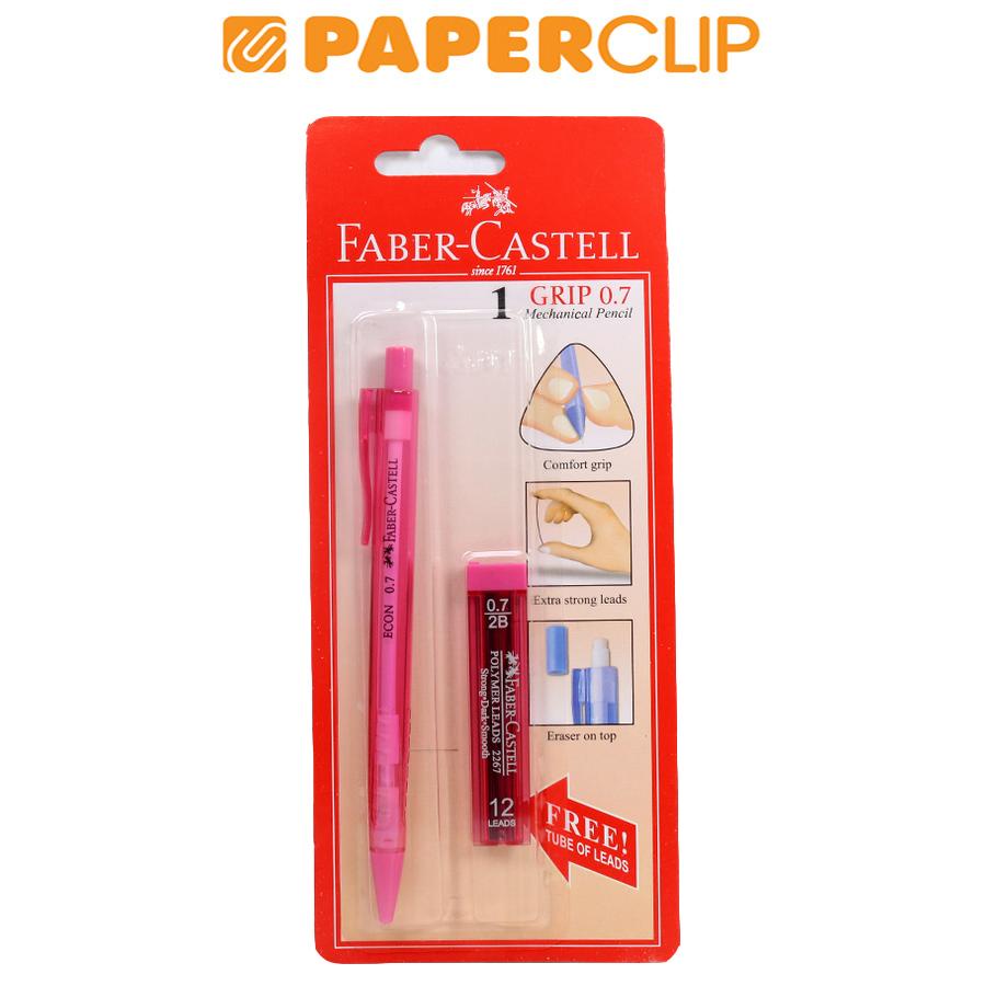 

PENCIL MEKANIK FABER CASTELL 134301 07 TRANSPARANT ERGONOMIC