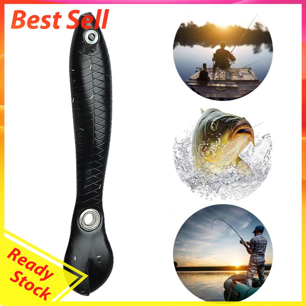 10cm / 6g Umpan Pancing Ikan Bionik Imitasi Bahan Plastik Lembut Wobbler