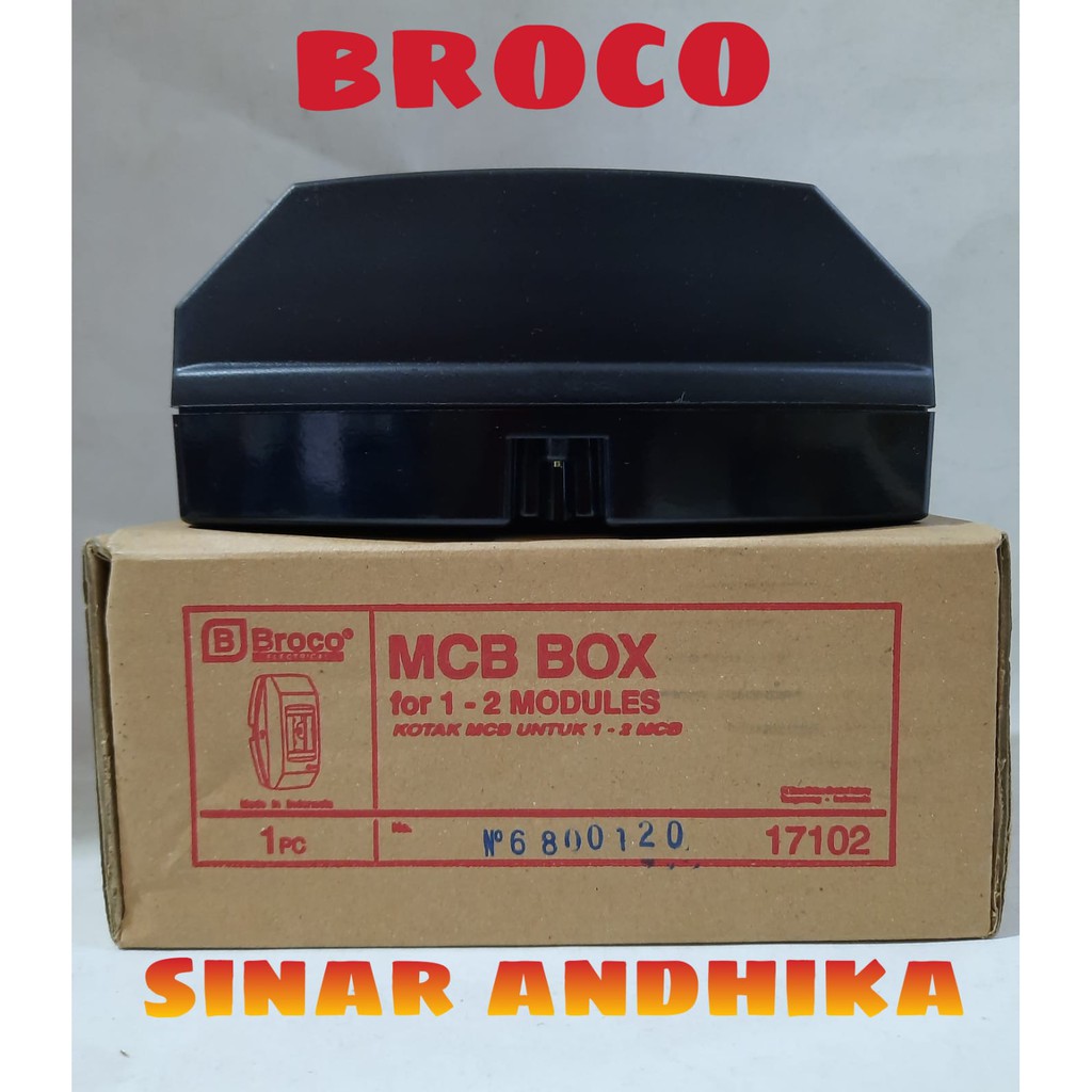 BOX MCB OUTBOW 1-2 GROUP BROCO 17102