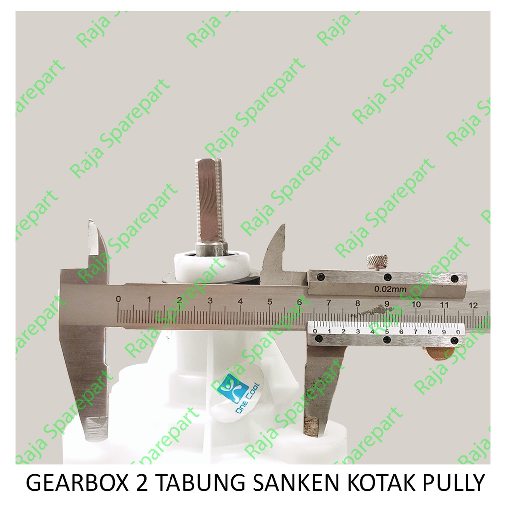 Gearbox Mesin Cuci 2 Tabung Sanken Kotak Kecil GB12