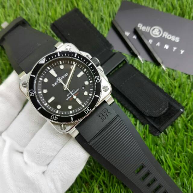 JAM TANGAN PRIA BELL & ROSS AUTOMATIC ULTIMATE SWISS CLONE