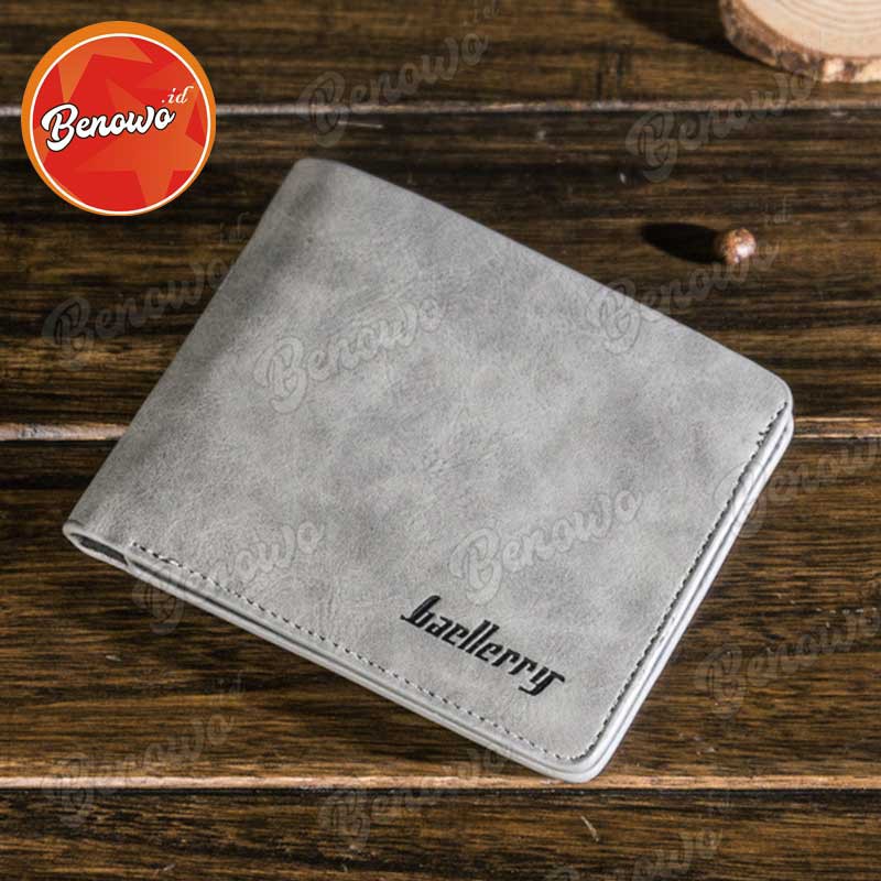 Dompet Pria Import Model Lipat kulit Sintetis Elegan Keren - DP07-4