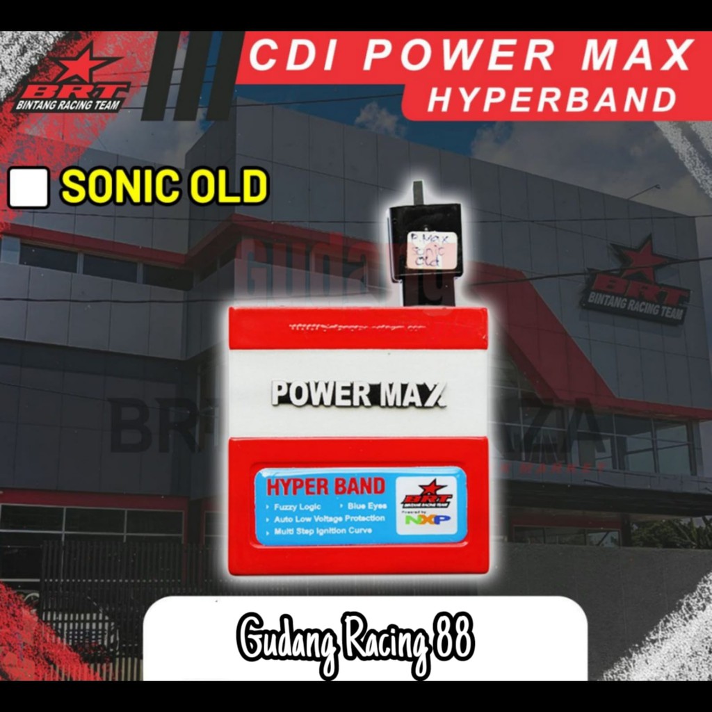 (GR88) CDI BRT POWERMAX HYPERBAND DUALBAND SONIC OLD / LAMA