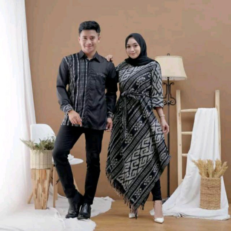 couple tenun tunik tenun baju tenun couple baju tenun jepara couple cp25