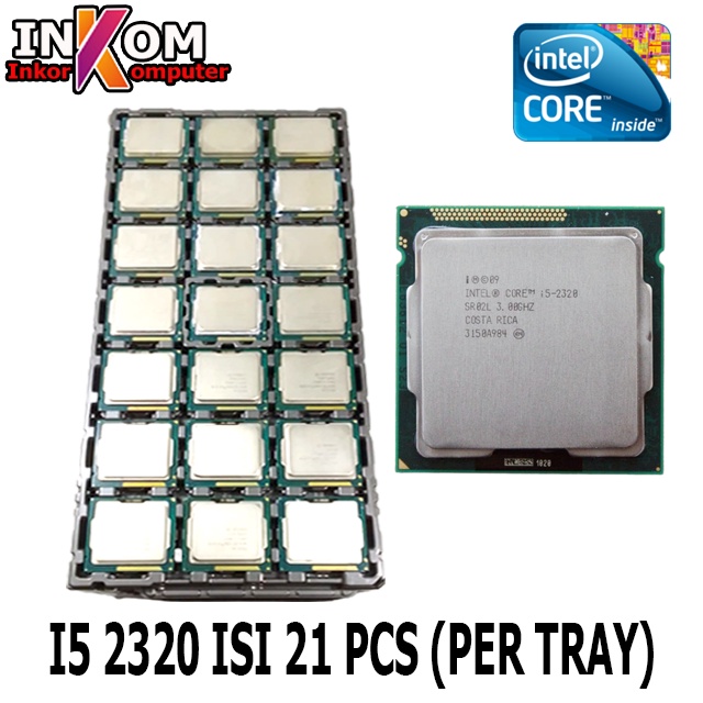 Processor Procie Intel Core i5 2320 LGA 1155 isi 21 pcs per Tray