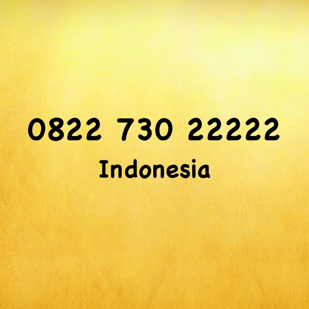 Nomor Cantik Simpati Panca A - 2222 - 022222 - 0222 - 0822 730 22222