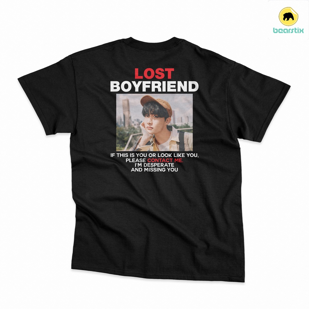 BEARSTIX - T SHIRT LOST BOYFRIEND J HOPE - KAOS BTS ARMY - T SHIRT JUNG HO SEOK - T SHIRT K POP