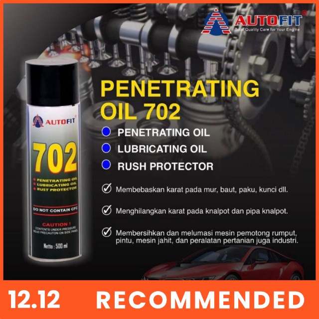 PENETRALING OIL 702 PERONTOK KARAT