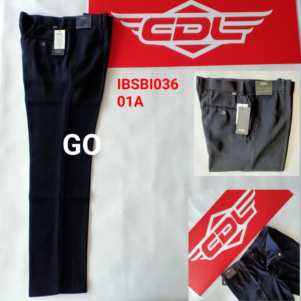 gof CDL (CARDINAL) CELANA FORMAL BIG SIZE Pakaian Pria Celana Panjang Katun Chinos Stretch Slimfit Original
