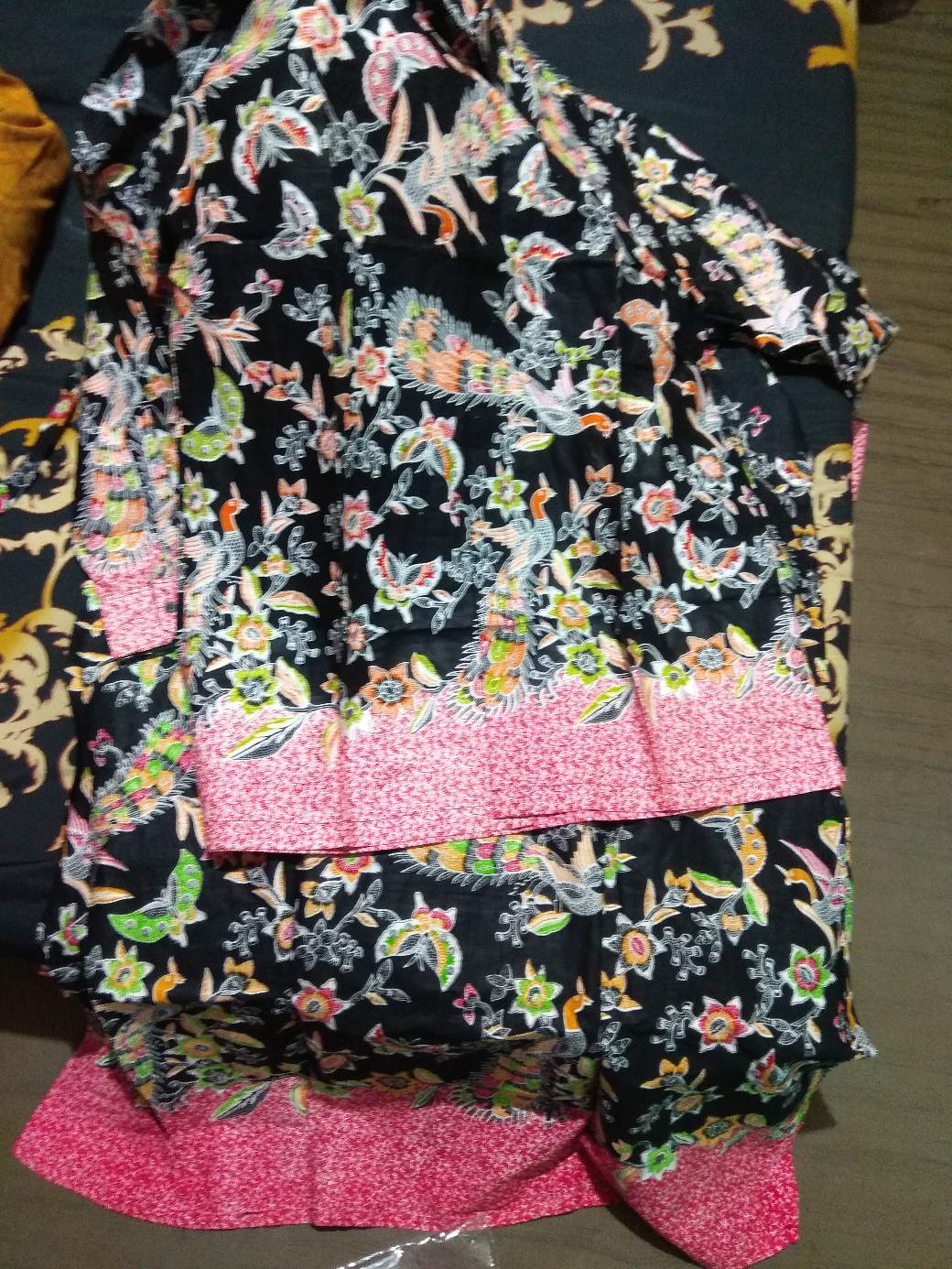 Batik Couple  Ld 104 Maura Sania Ruffle Ori Ndoro Jowi Dnt Size M L Xl All Size